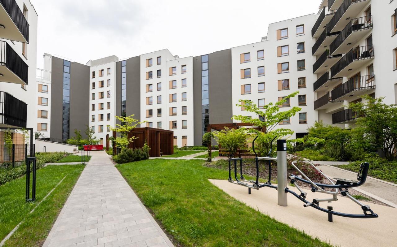 Wola Skwer Happy Apartment Warszawa Eksteriør billede