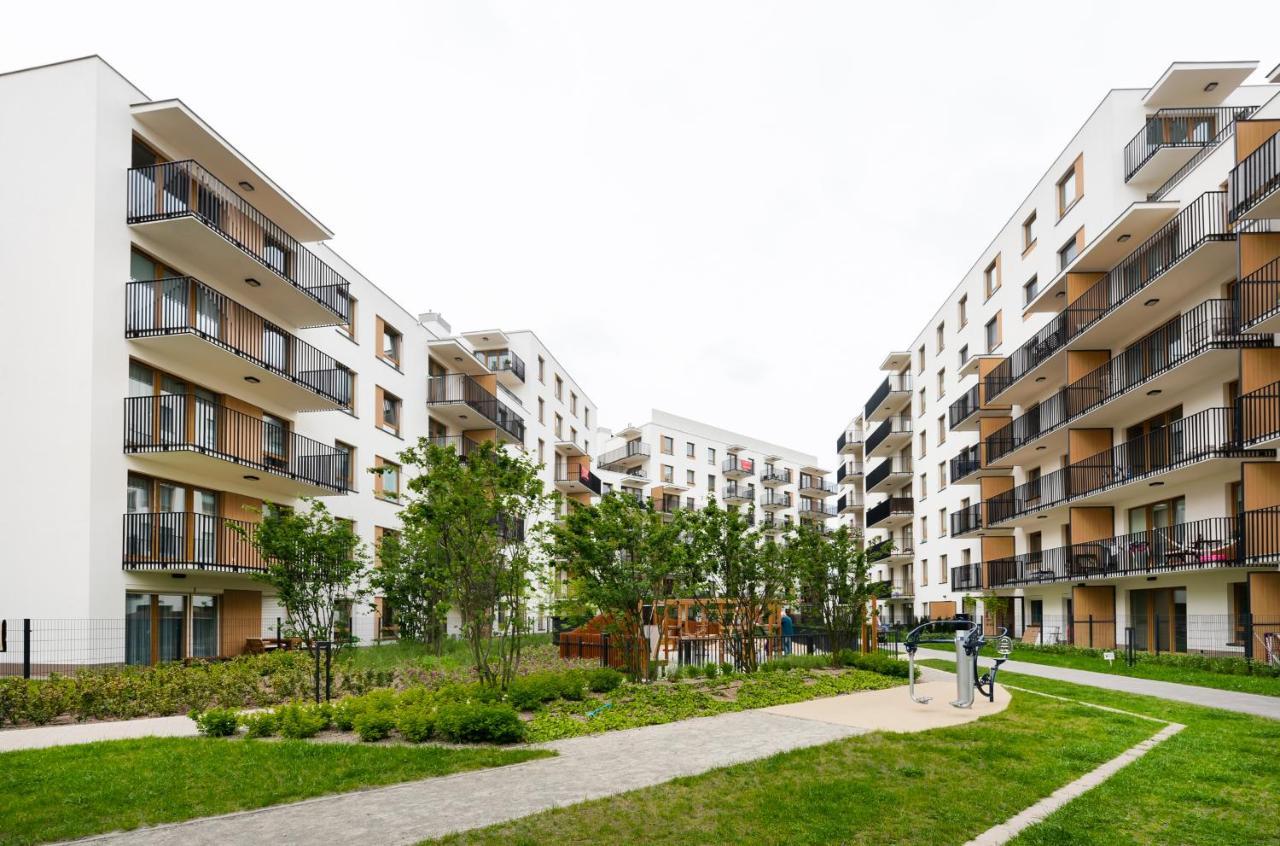 Wola Skwer Happy Apartment Warszawa Eksteriør billede