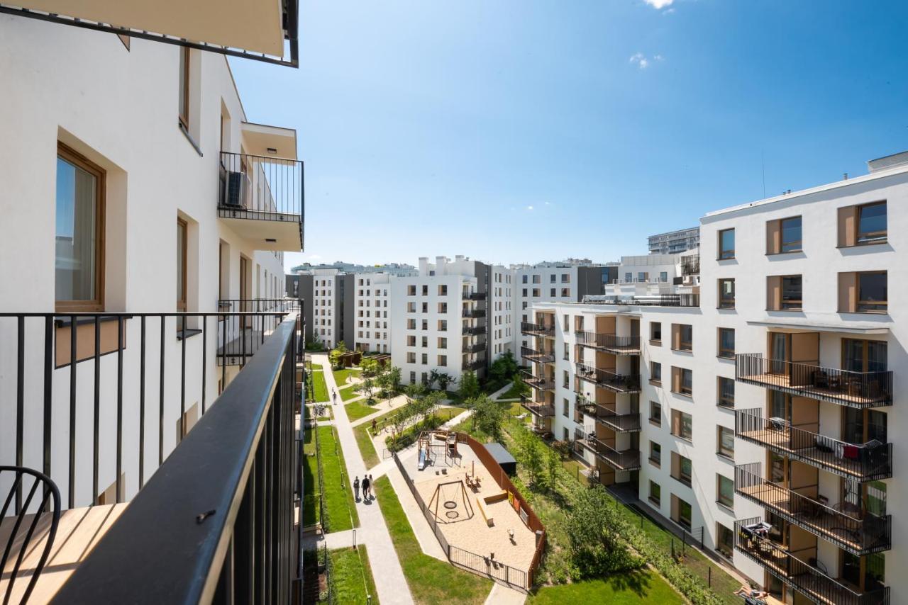 Wola Skwer Happy Apartment Warszawa Eksteriør billede