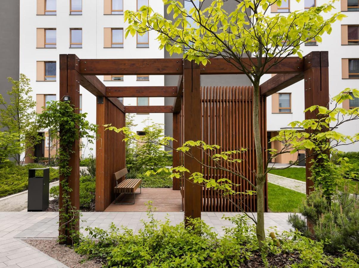 Wola Skwer Happy Apartment Warszawa Eksteriør billede