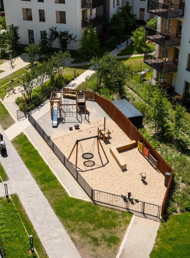 Wola Skwer Happy Apartment Warszawa Eksteriør billede