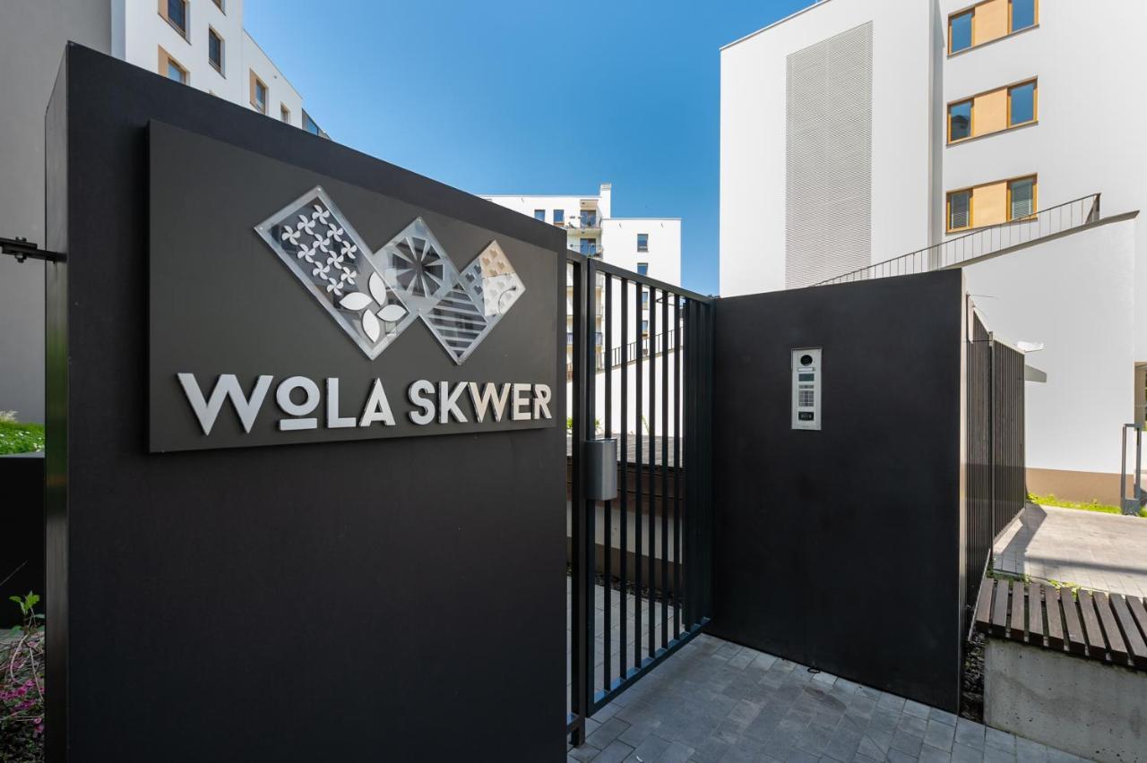 Wola Skwer Happy Apartment Warszawa Eksteriør billede